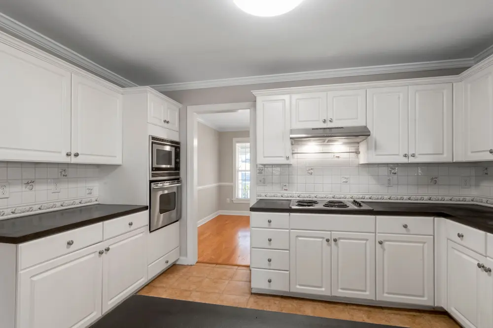 Restored original millwork in a historic Westchester County home